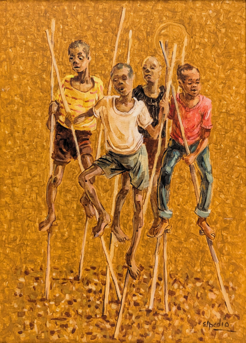 Elpedio Robinson, Stilt walkers II
