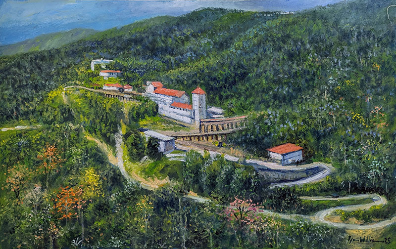 View of Mount St. Benedict