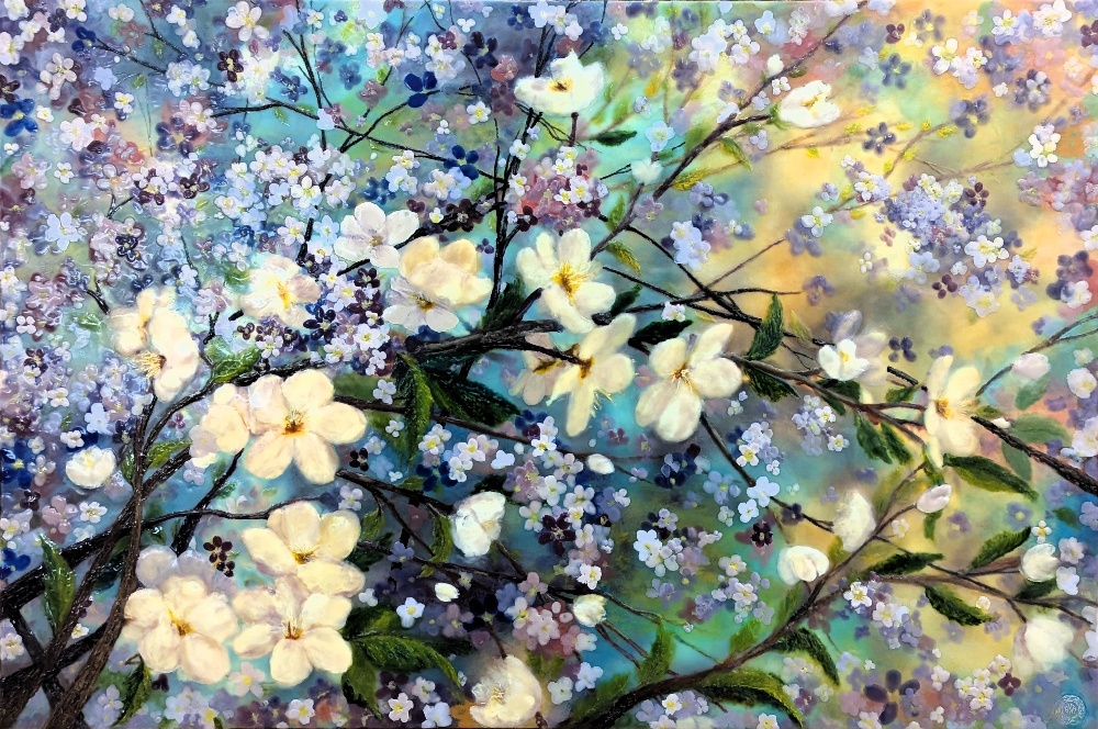 Alicia Nathai Achong, In The Garden I
