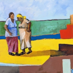4. Old Friends 20x16