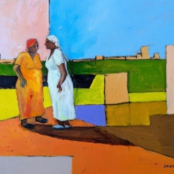 8. She Run Away 20x16